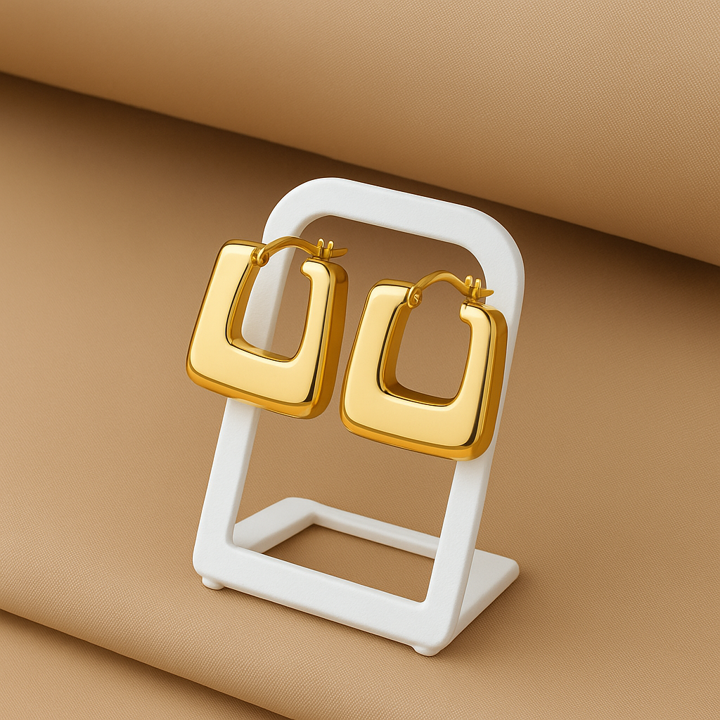 Geometric Sculpt Hoops