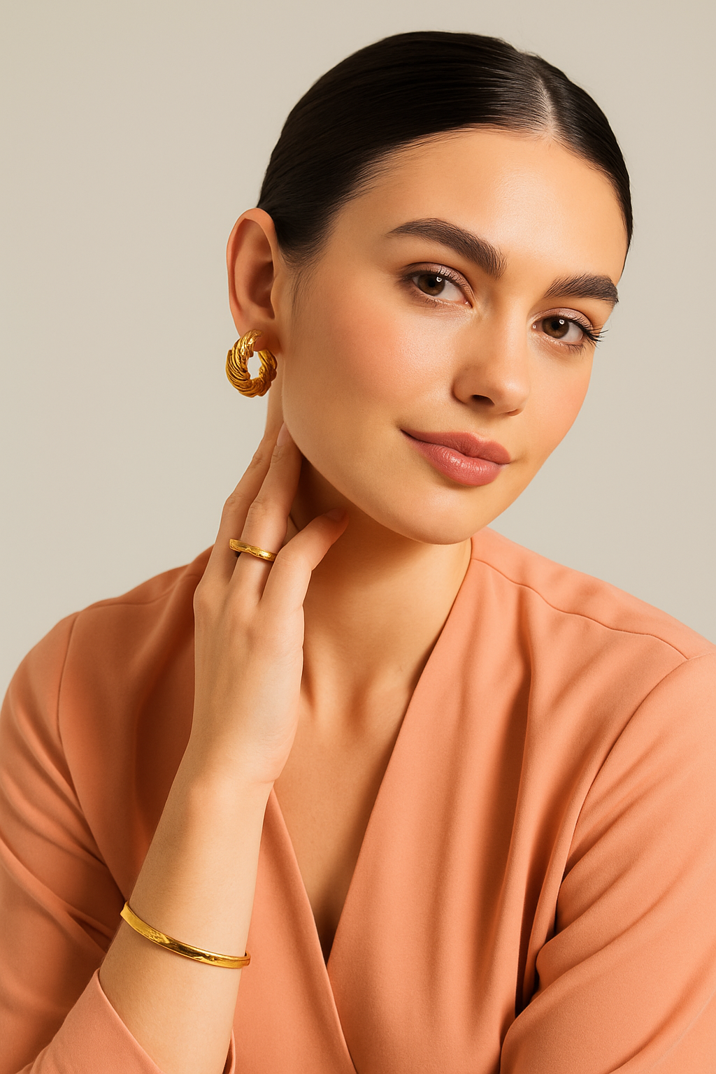 Classic Twisted Hoops