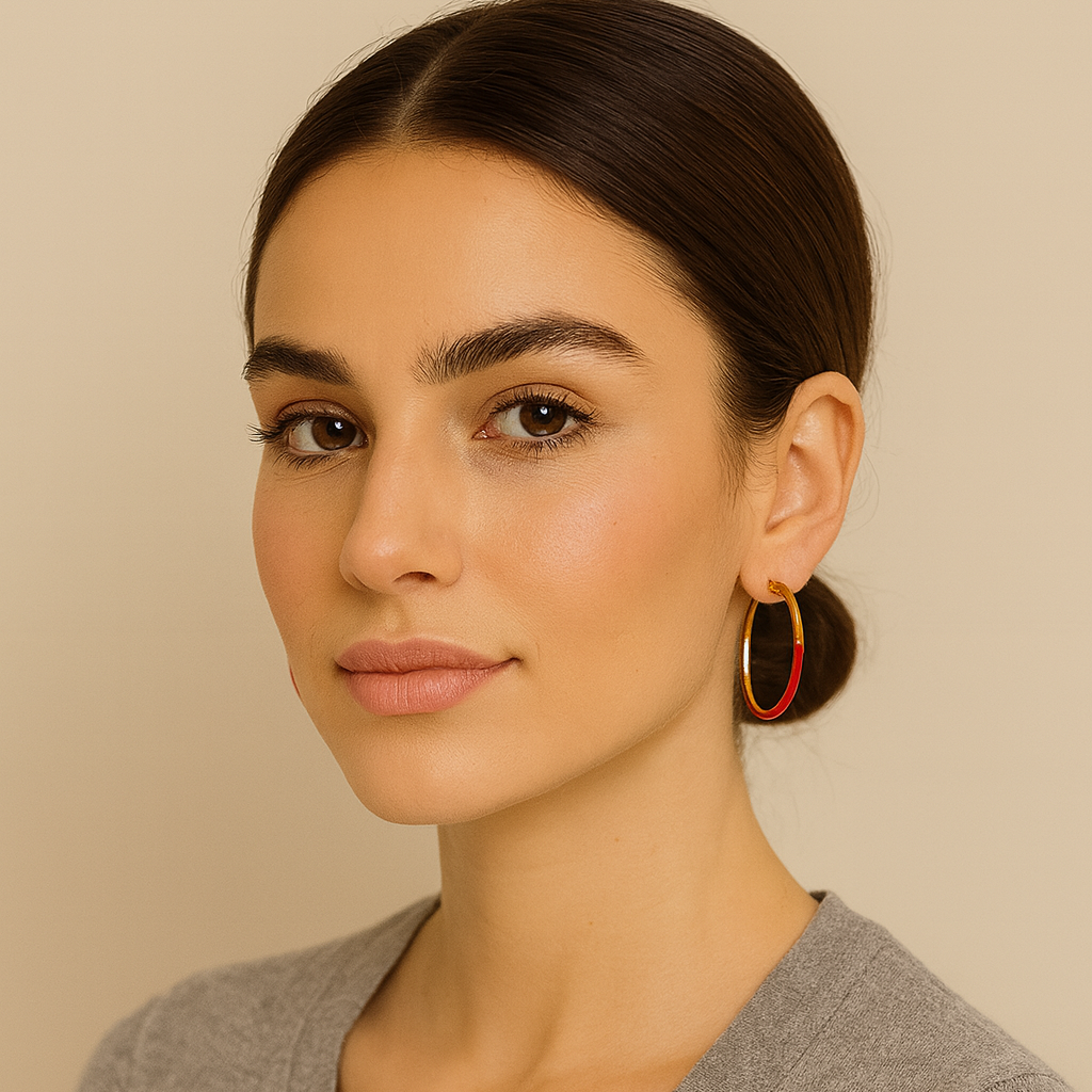 Dual Tone Hoops