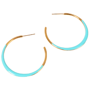 Dual Tone Hoops