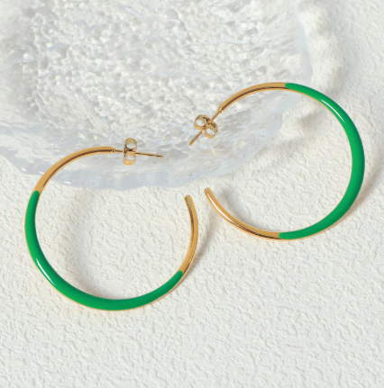 Dual Tone Hoops