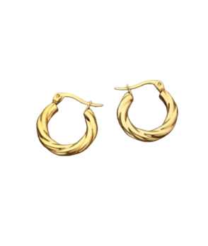 Classic Twisted Hoops