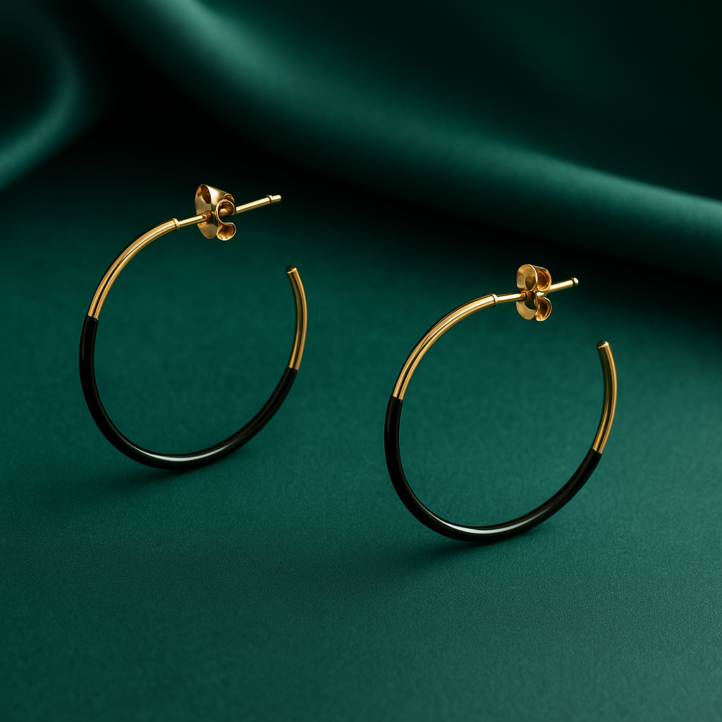 Dual Tone Hoops