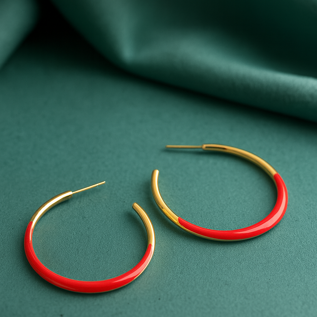 Dual Tone Hoops