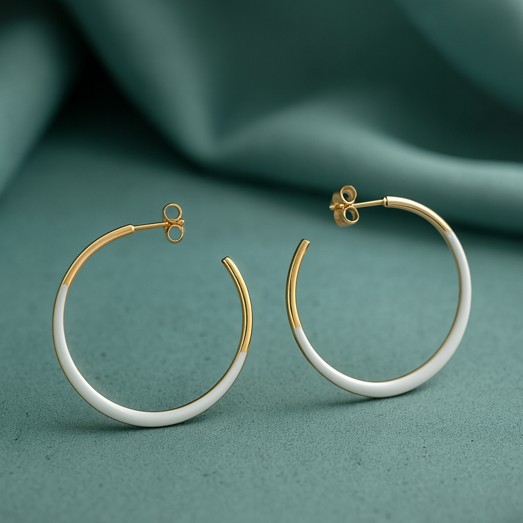 Dual Tone Hoops