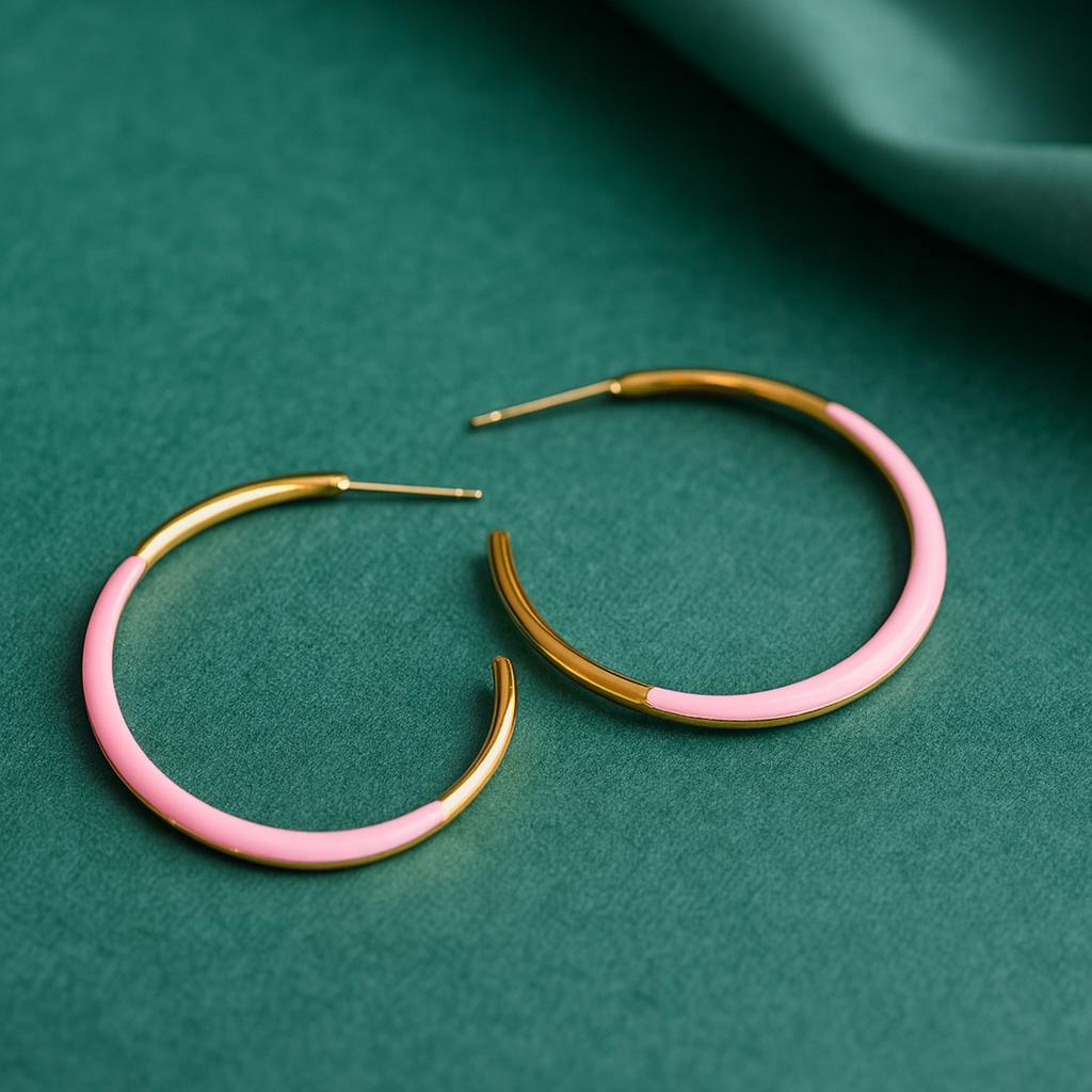 Dual Tone Hoops
