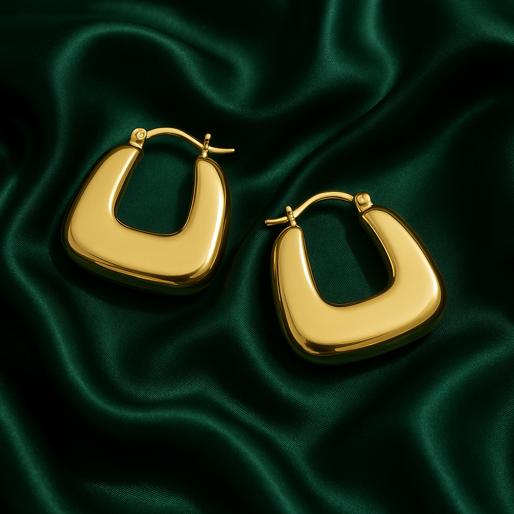 Geometric Sculpt Hoops