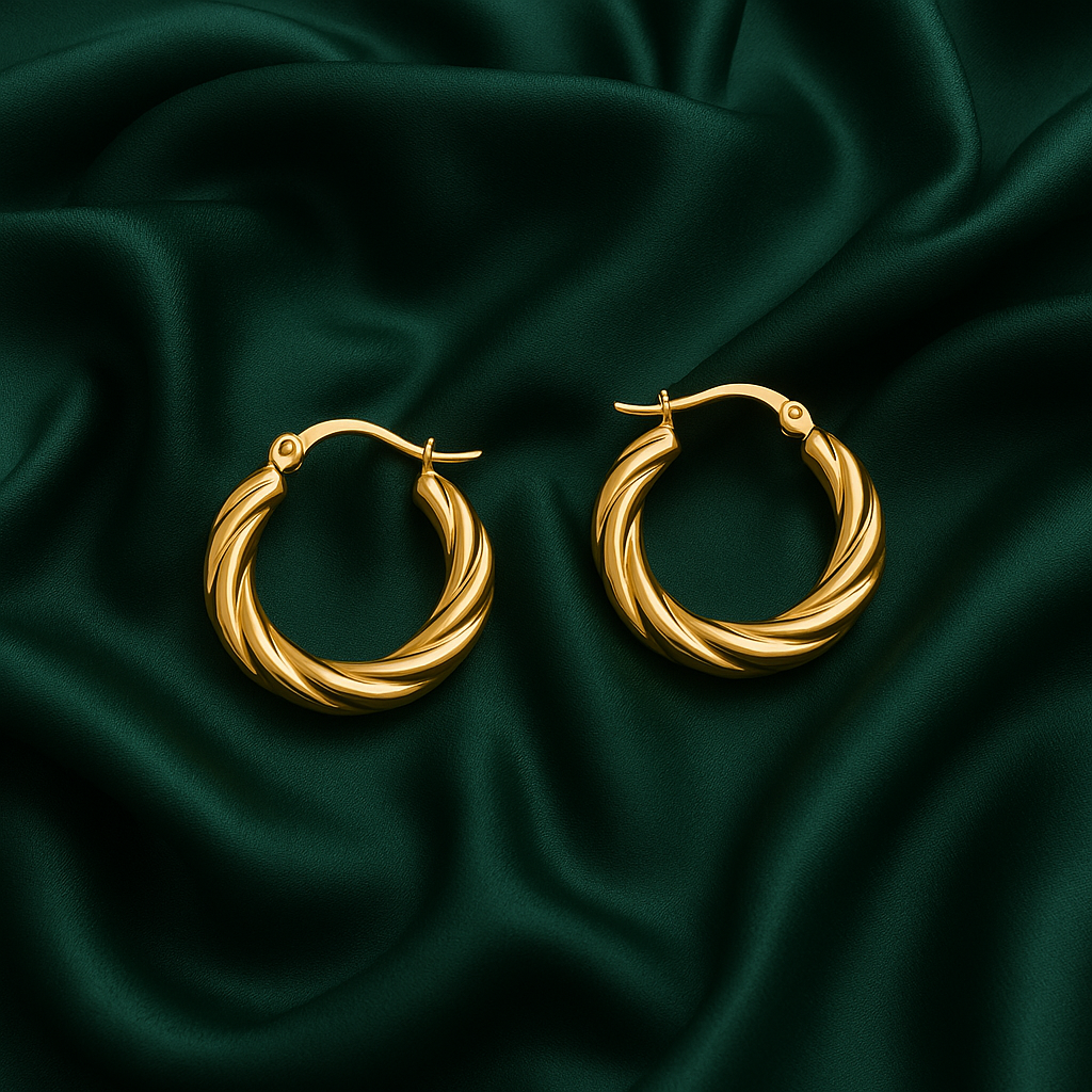 Classic Twisted Hoops