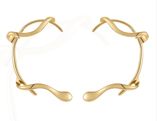 Golden Branch Cuffs